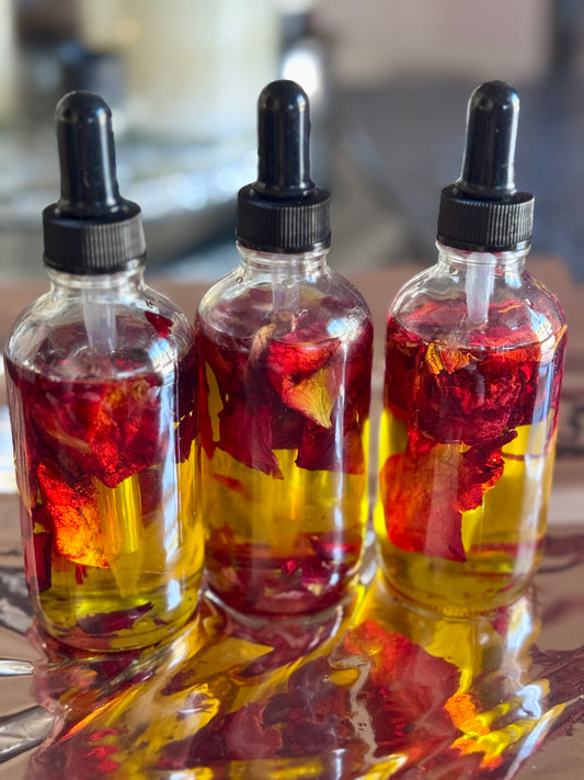Rose petals elixir